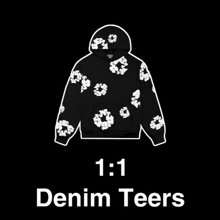 1:1 denim tears hoodie